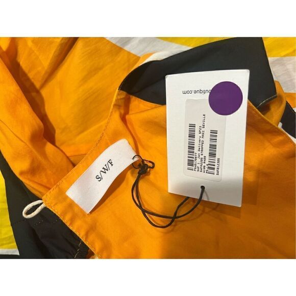 SWF STRAPPED MAXI dress Cutouts sides details Color: Seville size Small NWT $409 - Picture 7 of 7